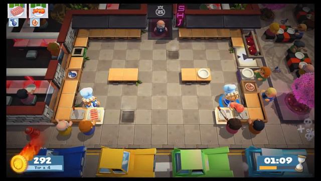 Overcooked 2: Solo Play I Donkey Con Artists смотреть онлайн