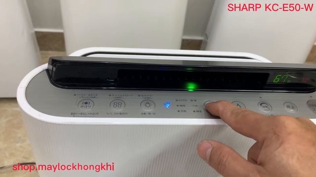 Hướng dẫn sử dụng máy lọc không khí Sharp KC -E50-W смотреть онлайн