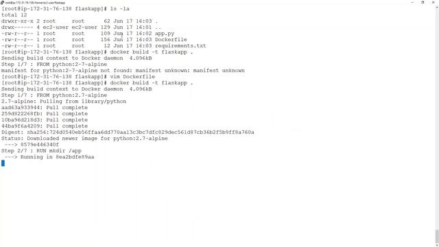 Creating Docker Image смотреть онлайн