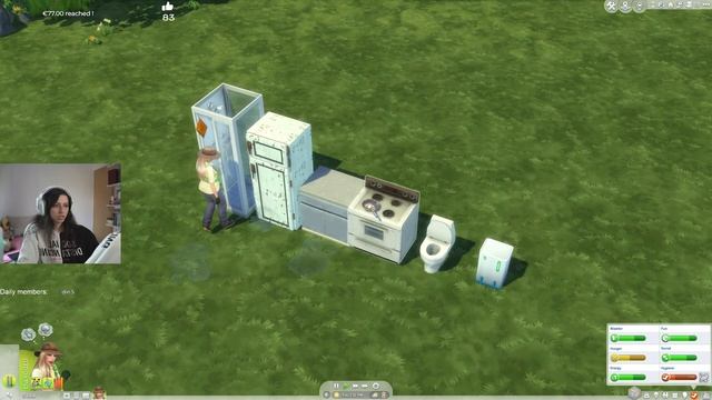 ? LIVE: CATI BANI PUTEM FACE AZI IN SIMS 4? - COTTAGE LIVING ?? смотреть онлайн