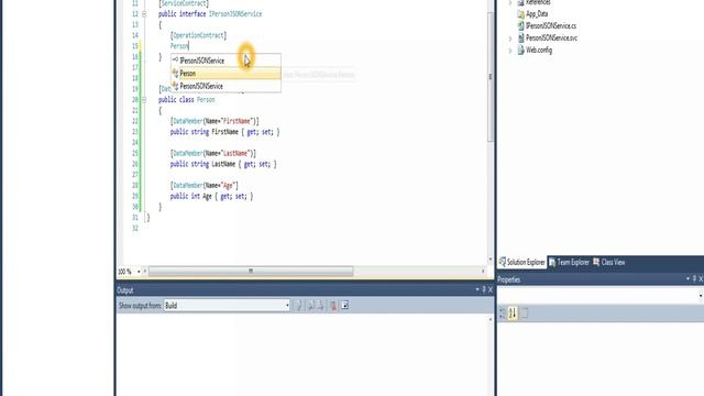 RESTful WCF JSON pt1 смотреть онлайн
