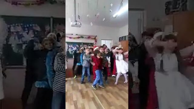 3 Б классный танец Опа Новый год смотреть онлайн
