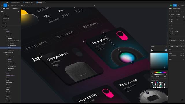 How to Create 3D Isometric Mockups in Figma смотреть онлайн