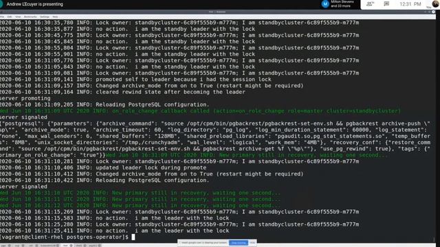 PostgreSQL Operator 4.3 Feature Demo: Standby Cluster Setup and Promotion смотреть онлайн
