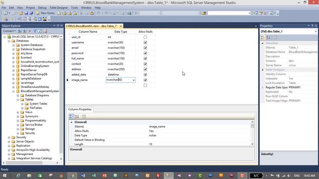 2. Create Blood Bank Management System in C# (Creating Database in MS SQL Server) смотреть онлайн