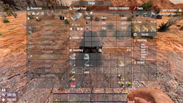 7 Days To Die: How to Craft FORGED STEEL | Tips and Tricks смотреть онлайн