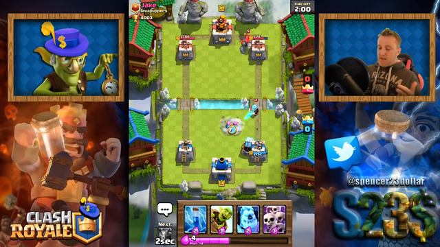 Clash Royale - *SPARKY JOUSTING!* (Miner + Sparky DECK) #4 смотреть онлайн