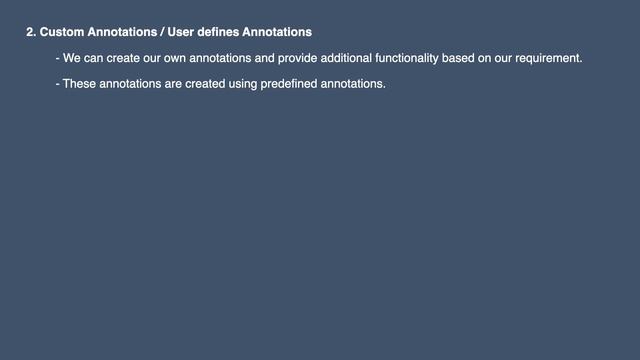 Java Annotations | Types of Annotations смотреть онлайн