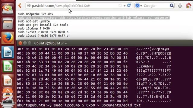 Writing EDID via I2C with Ubuntu LiveUSB (LG L245WP/L246WP monitor HDMI fix) смотреть онлайн
