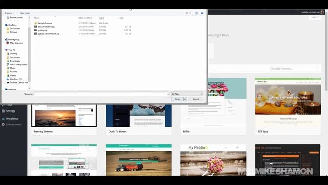 Install Wordpress Theme and Child Theme смотреть онлайн