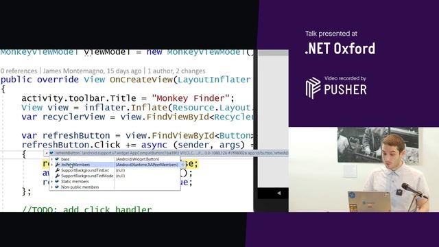 Go Mobile with Xamarin; James Montemagno - .NET Oxford - October 2019 смотреть онлайн