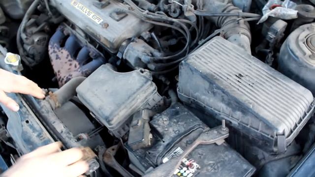 TOYOTA CARINA/ОБМАНКА КИСЛОРОДНОГО ДАТЧИКА смотреть онлайн