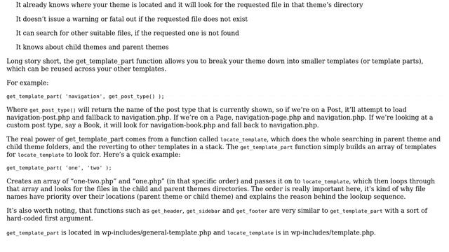 Wordpress: How can I see what template parts are being called for rendering the viewable page? смотреть онлайн