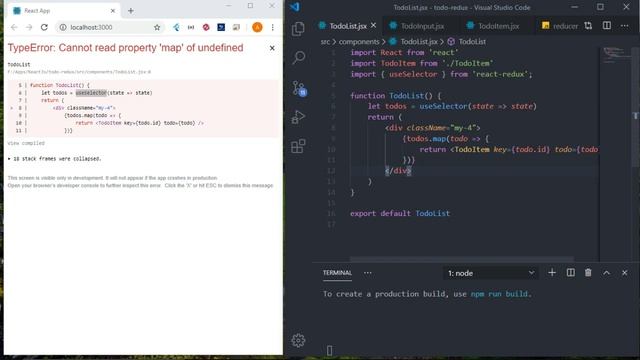Build To Do App with React JS + Hooks + Redux смотреть онлайн