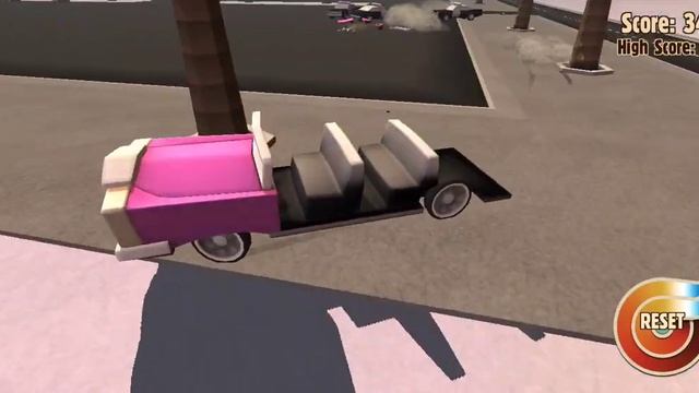 Turdo Dismount short car chase scene смотреть онлайн