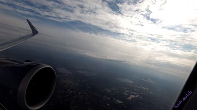London Heathrow T5 to Geneva in British Airways Club Europe - A320NEO G-TTNM смотреть онлайн