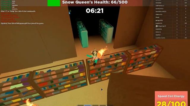 [OLD] [ПЕРВОЕ ВИДЕО] на нас напала снежная королева!!! roblox destroy the snow queen смотреть онлайн