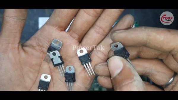 (1Time YouTube Pe) Luminous Solar NXG 1400 Inverter Mosfet Drive Problem Solution (PowerTak)