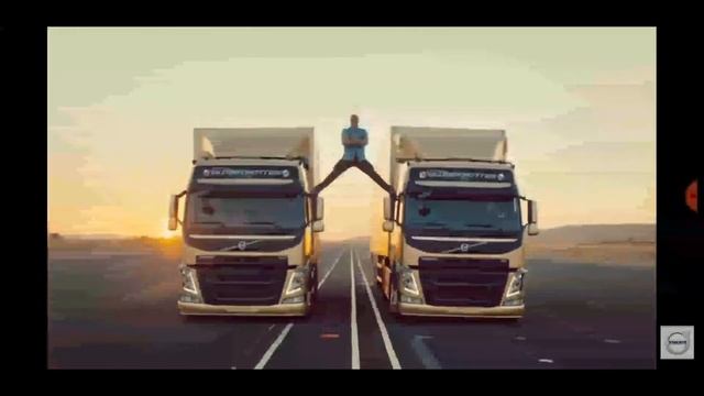 Volvo trucks - The Epic Split feat Van damme Test смотреть онлайн