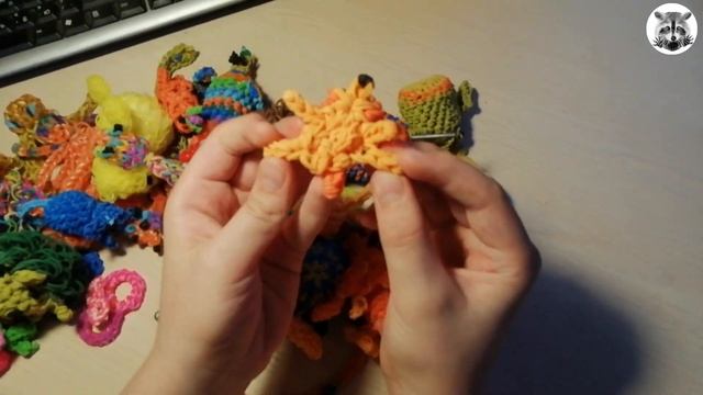 Моя коллекция игрушек из резинок Rainbow Loom 2020 (My collection of rubber toys Rainbow Loom) смотреть онлайн