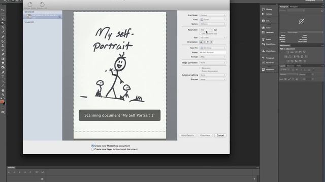 Photoshop CS6: Scanning and Creating a PDF смотреть онлайн