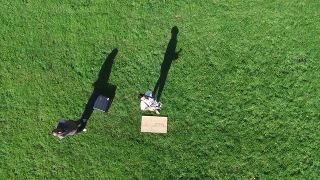 Aerial View of Chessington, Mount Road - London смотреть онлайн