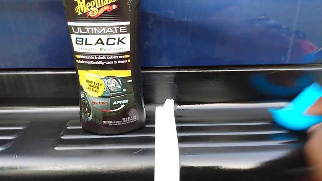 Meguiar's Ultimate Black Plastic Restorer Vs Black Magic Trim Restorer