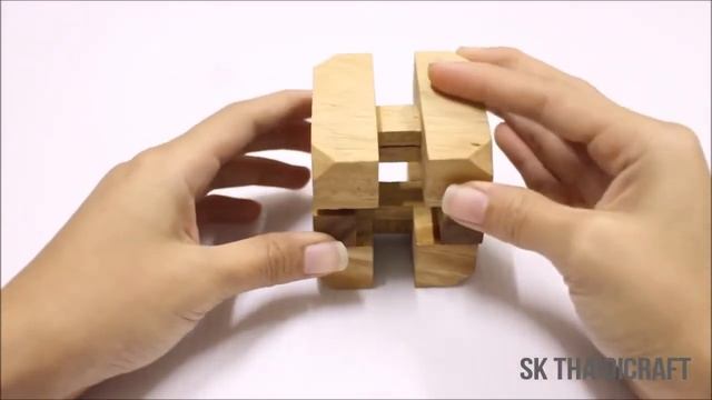 Как собрать кубик из дерева с 10 частями смотреть онлайн