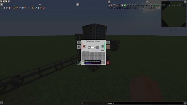 Minecraft Metallurgic Infuser With REFINED STORAGE Automation