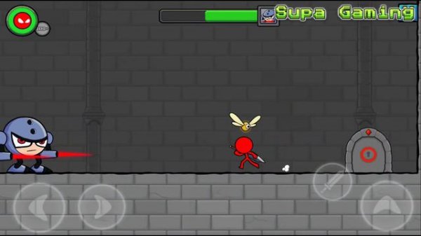 Red Stickman: Stick Adventure - All Bosses (Boss Fight) 1080P 60 FPS