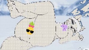 Furry n°08(+18):Beautiful Everest lying in the snow #5ksubs #furryart #pawpatrol