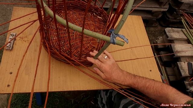 Плетение корзины "Каблучок" смотреть онлайн