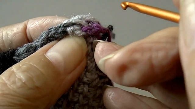 Узор 3D для пледа тунисским крючком. Часть 3. смотреть онлайн