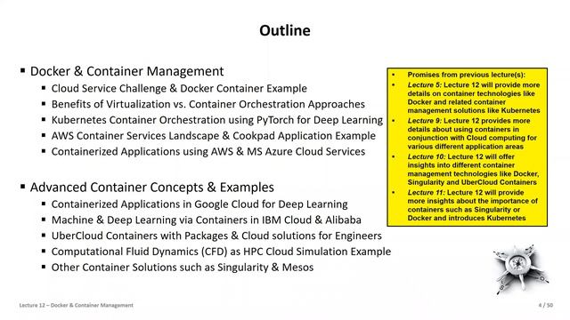 2020 Cloud Computing and Big Data Lecture 12 Docker and Container Management Part1 ? смотреть онлайн