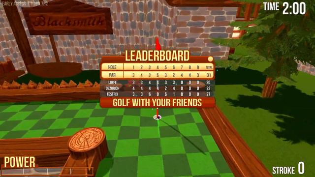 3 ОЛЕНЯ ИГРАЮТ В ГОЛЬФ!!! (Golf With Your Friends) смотреть онлайн