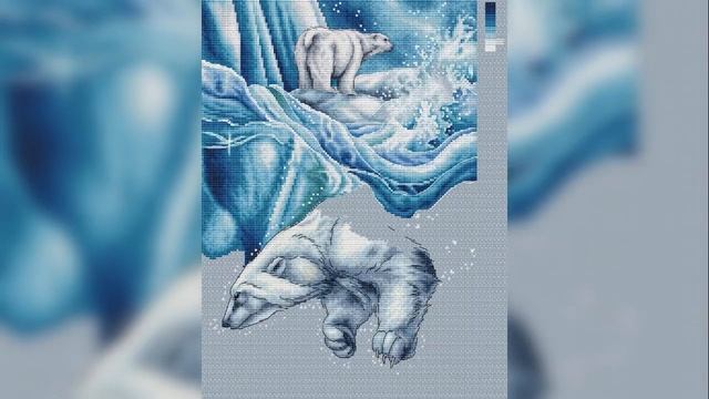 Белые медведи. Процесс отрисовки схемы смотреть онлайн