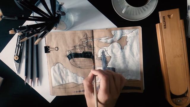 Создаем эпичный разворот | Мой АРТ СКЕТЧБУК смотреть онлайн