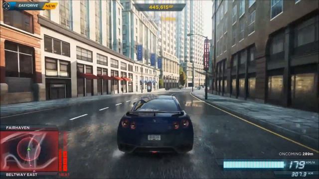 NFS Most Wanted (2012) - Having fun with the police смотреть онлайн