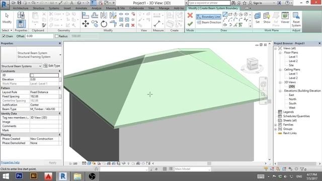 How to model Roof Construction in Revit смотреть онлайн