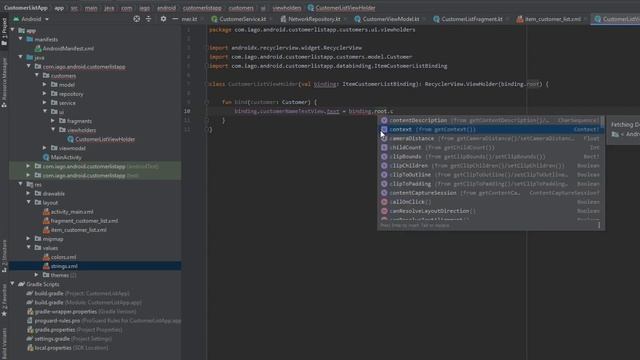 RecyclerView and MVVM | Android Basics 021 смотреть онлайн
