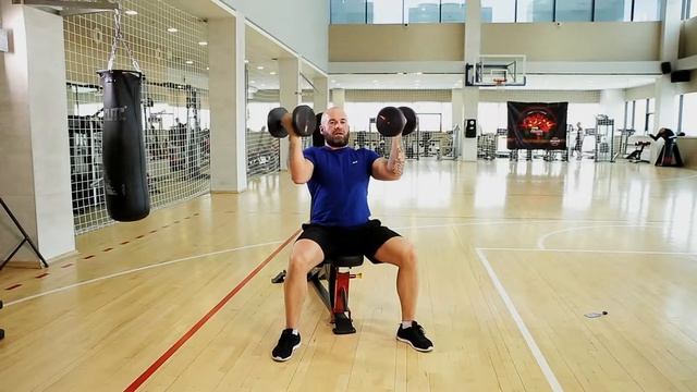 Жим Арнольда смотреть онлайн