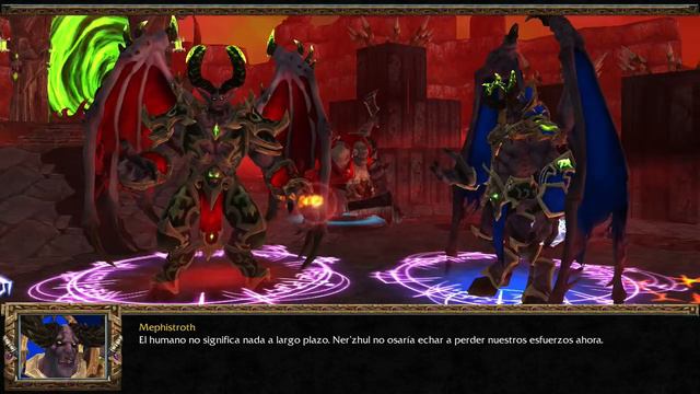 Los Señores del terror se reúnen y hablan de Arthas Warcraft 3 Cinemática remasterizada por Fran Be смотреть онлайн