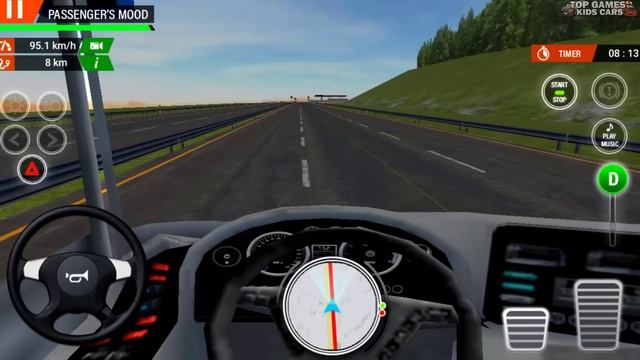 Coach Bus Driving Simulator - Bus Driver - Android GamePlay смотреть онлайн