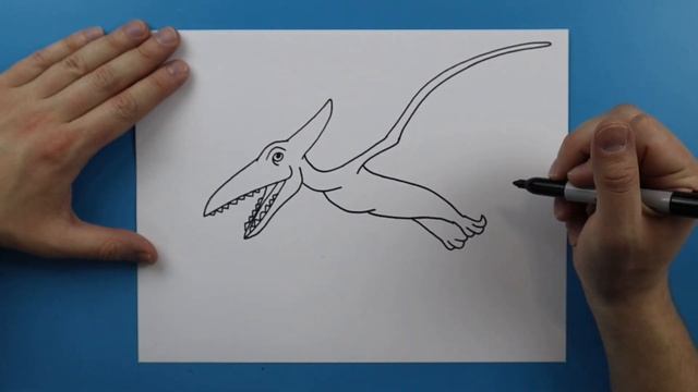 How to Draw a PTERODACTYL смотреть онлайн