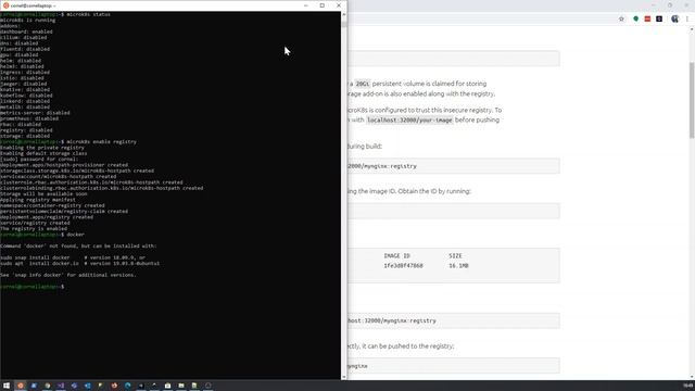 08 microk8s kubernetes container registry 01 смотреть онлайн