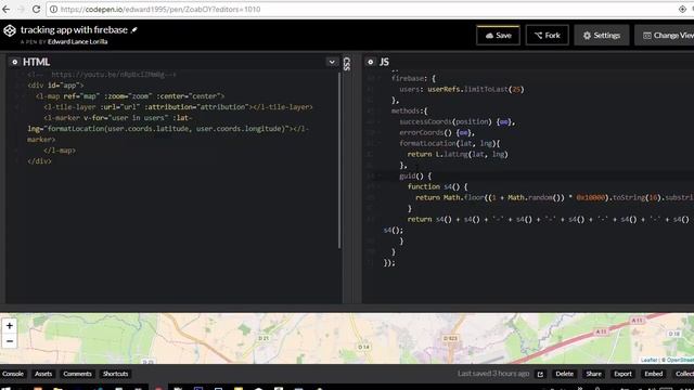 GET USERS realtime geolocation tracking with leaflets and firebase database смотреть онлайн