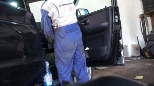 Замена пыльников (гофр) проводки дверей УАЗ Патриот.