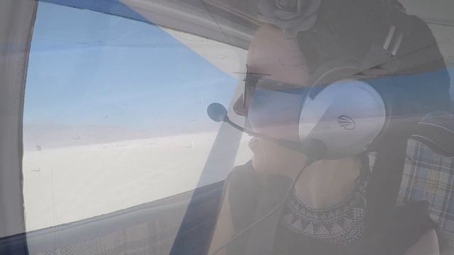 Flying Over the Black Rock Desert During Burning Man смотреть онлайн