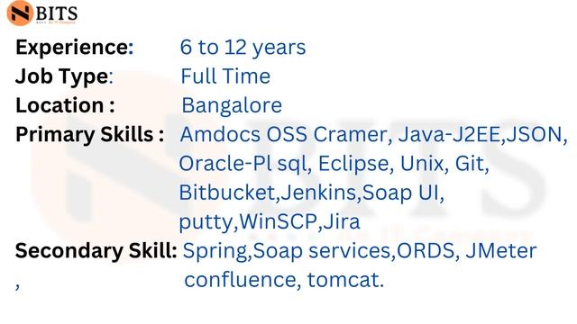 Nbits Hiring -Java Developer #javadeveloper #itjobs #javadevelopers #softwarejobs #hiring смотреть онлайн