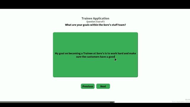 Roblox Soro's Application Answers! смотреть онлайн